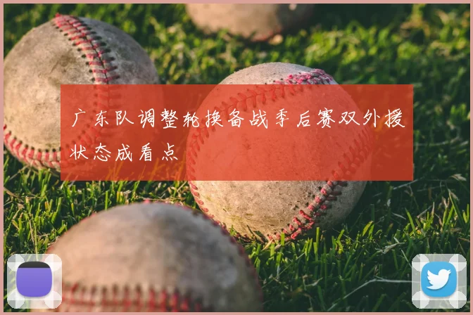 广东队调整轮换备战季后赛双外援状态成看点