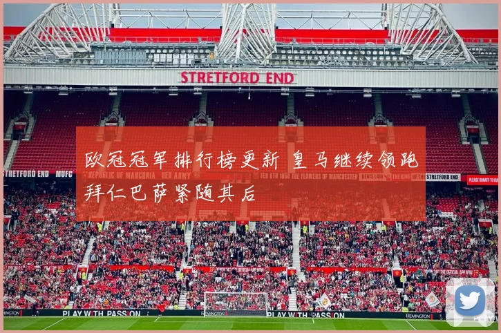 欧冠冠军排行榜更新 皇马继续领跑拜仁巴萨紧随其后